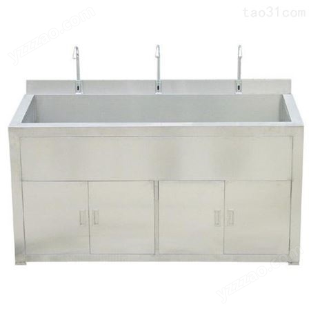 手术室医用洗手池不锈钢洗手池使用方法安装不锈钢池