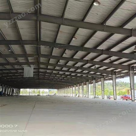 活动钢材屋脊翻新 二手钢结构拆除出售 连跨屋脊安装越新