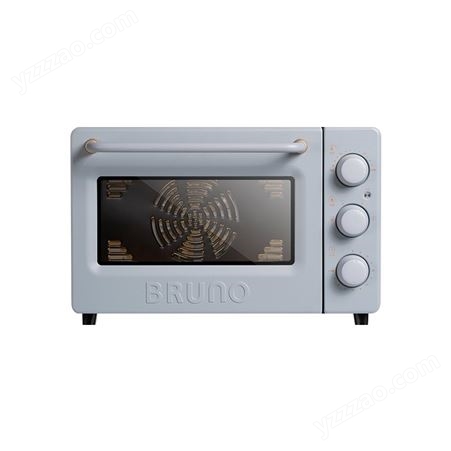 BRUNO小型烘焙家用多功能烤箱 烟熏料理 搪瓷内胆热风循环