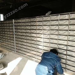 扩杰 304不锈钢社区信报箱 嵌入式办公楼邮箱 支持定制