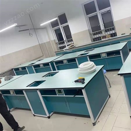 新型铝塑实验桌 中学理化生实验室桌子 塑钢实验台 学生试验台