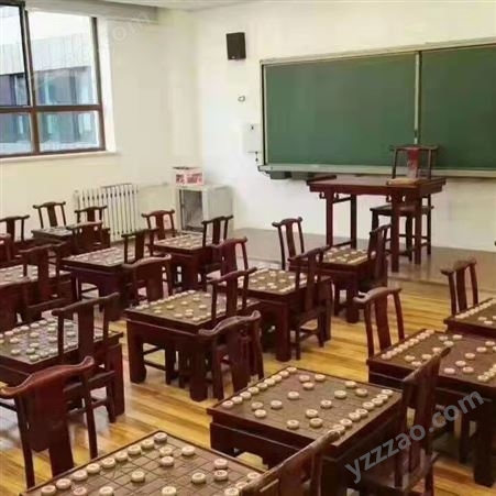 实木书法桌凳 圆凳学生国学课桌凳 古典圆鼓凳定制