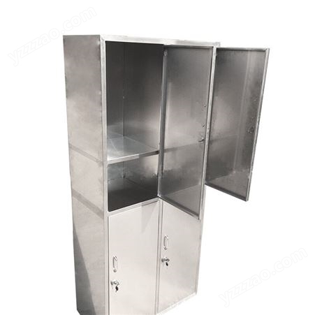 不锈钢更衣柜六门 201工厂储物柜 无尘车间柜子 定制加工