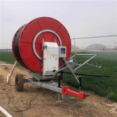 大型卷盘喷灌机 大田灌溉节水节肥液态肥自走式绞盘喷灌设备