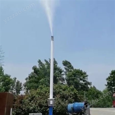 高空喷淋降尘系统 路灯喷雾降尘装置 自动旋喷雾系统