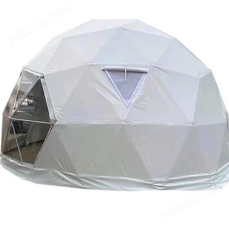 hjqm031801华津气模 销售3米到30米废户外球形帐篷星空屋阳光房三角帐篷可用于酒店旅游景点