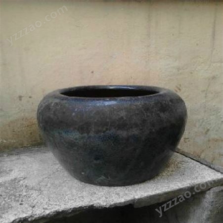 上海老金鱼缸回收 老烤火缸回收 各种老水缸回收看货收购