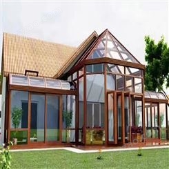 别墅小院子阳光房 铝合金玻璃屋 露台楼顶花园用 防风防尘