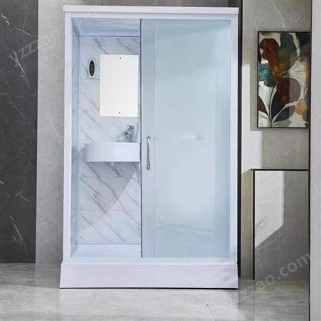 多种规格淋浴房 隔离间卫生间 杭州供应集成卫浴洗澡间