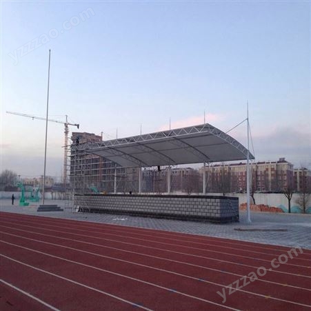 沈阳膜结构球场棚pvc车棚施工提供设计量大优惠