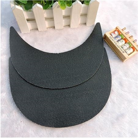 供应PVC板帽檐 微弯帽沿多规格塑料帽舌 帝奥可定制