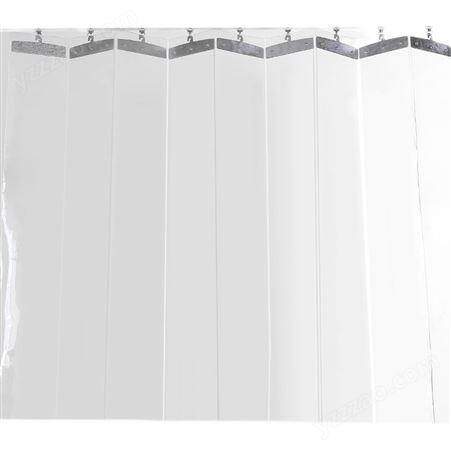 滑动软门帘pvc保暖推拉全连接移动透明帘可折叠空调帘