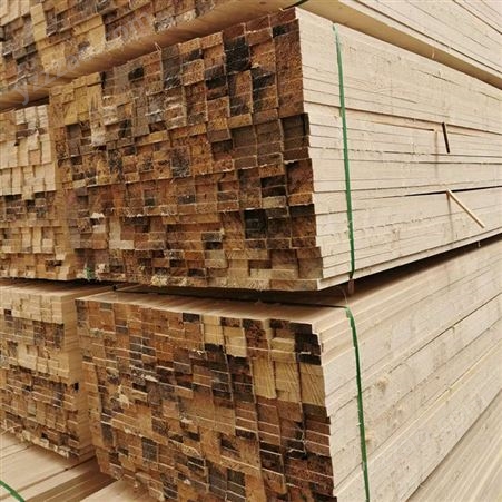 木材加工厂 白松建筑木方 良美建材坚固耐磨 可定制