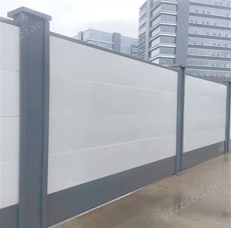 钢结构围挡施工装配式围栏挡板市政道路建筑工地临时防撞护栏