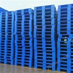 塑料叉车工业仓库托板货物川字网格板塑胶垫仓板
