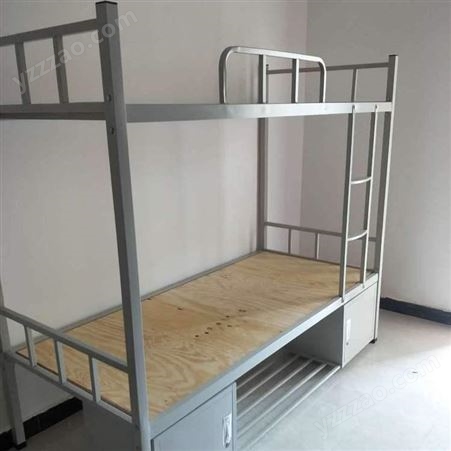钢制组合双层床员工上下铺宿舍高低铁架双人学生铁艺床公寓床
