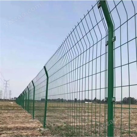 高速公路护栏网双边丝铁丝网围栏道路防护边框网养殖隔离网栅栏