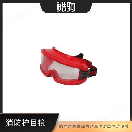 防护眼镜间接通风口设计阻隔飞沫防化学聚碳酸酯镜片护目镜