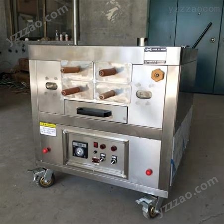 吊炉烧饼机 转炉烧饼机 自动温控四孔烧饼炉 三孔烧饼机