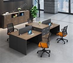 直供员工办公桌 办公家具简约屏风职员办公桌椅组合员工办公桌JY-PZ-059