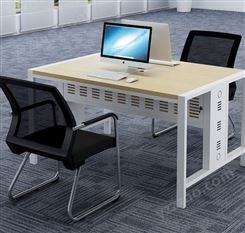 办公家具学校微机室教室培训室电脑桌椅8人位6人位4人位 2人位台式办公桌JY-W-133