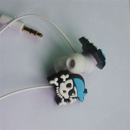 硅胶耳机贴夹 XY/新颖饰品 硅胶耳机线控夹 生产厂家