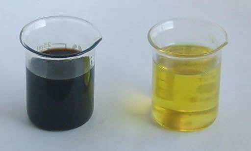 waste lube oil recovery to yellow oil machine